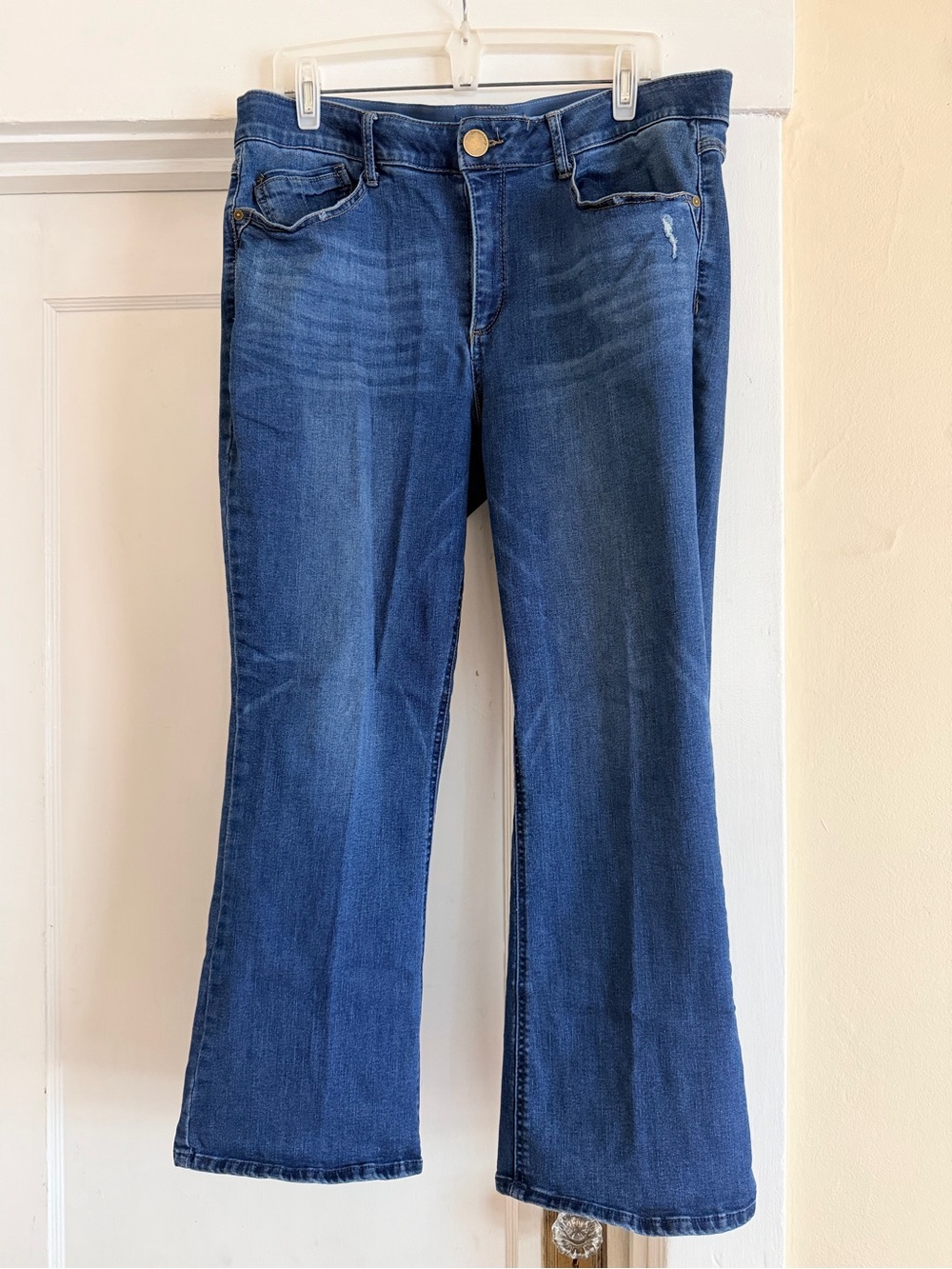 Democracy Women's Dark Blue Flare Jeans